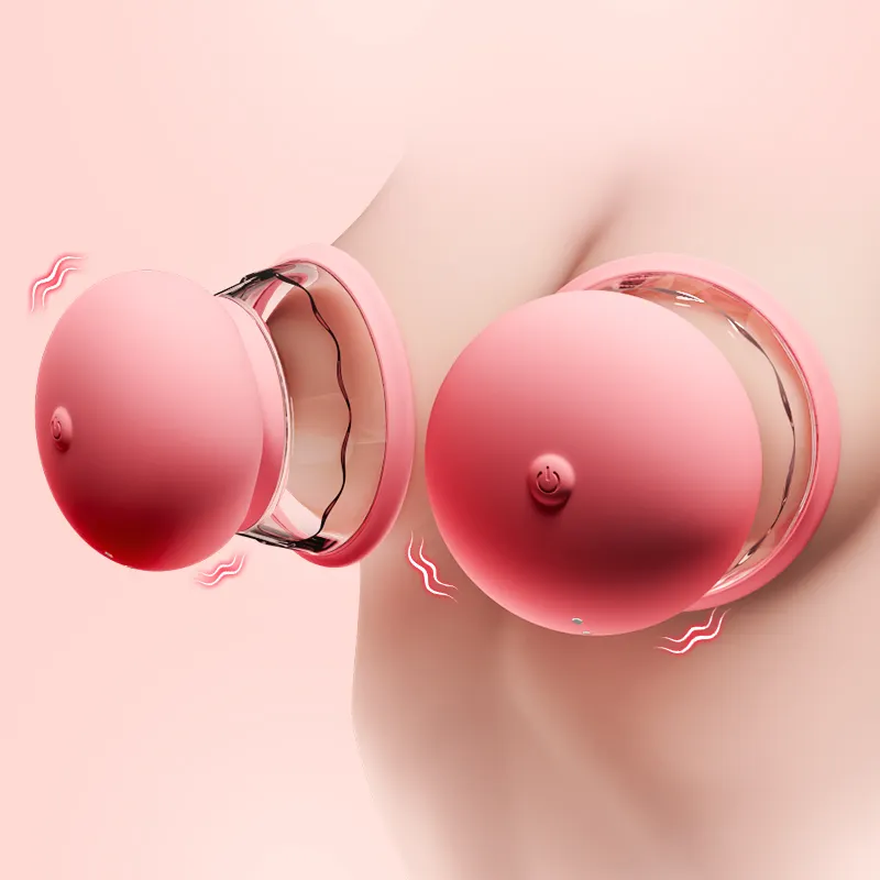 AAV Fabricación pareja masajeador de senos clítoris punto G lengua mujer rosa adulto vibrador juguetes sexuales para mujer