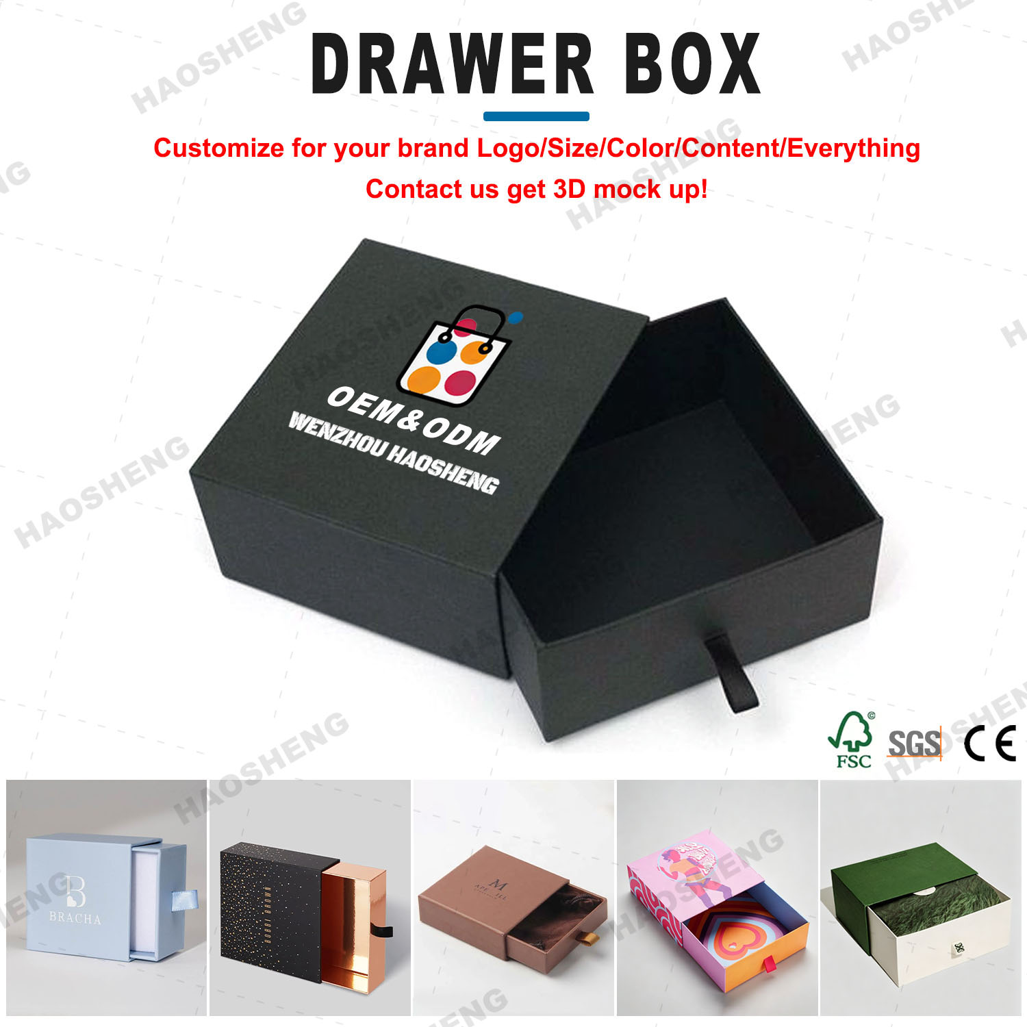 Caja de cajón