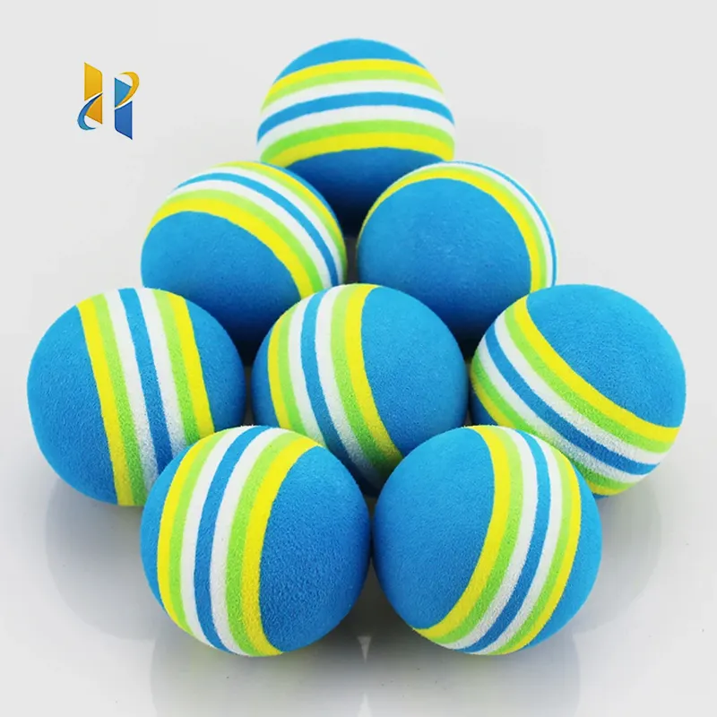 SGS and RoHS Certificates Factory Custom Different Size Soft Sponge Ball Eva Foam Ball Lightweight Play Ball For Crafts Birthday