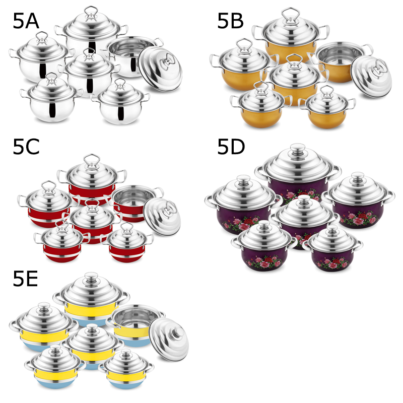 5 pièces en argent