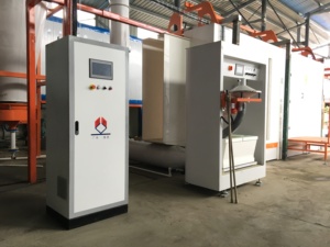 Überlegene große kunden spezifische PP-Pulver beschichtung kammer für den industriellen Einsatz Trocken ofen mit effizienter Motor-und Pulver rückgewinnung - Product Image 5
