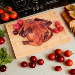 Xách tay tre nhà bếp thớt cho cắm trại cho ngoài trời đang chặt khối - Product Image 2