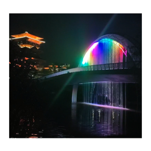 Fontana a cascata con controllo del Computer che cambia colore su misura - Product Image 1