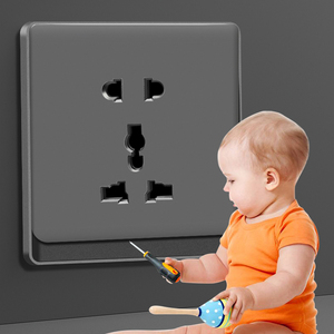 Enchufe conmutado multifunción 13a con accesorios eléctricos de neón Toma de interruptor de pared de fábrica Oro. Blanco. Gris. Verde. Rosa. Azul - Product Image 6