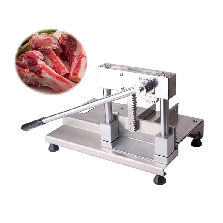 Huishoudelijke Handleiding Ruwe Kip Vlees Cutter Bone Snijmachine Bot Zag Machine