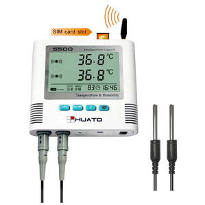 Registrador de datos de temperatura de alarma SMS con sensor externo dual para monitoreo de proyectos de camiones refrigerados - Product Image 3