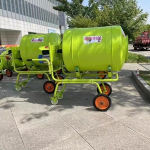 500Lガソリンエンジン小型手作动コンクリートミキサー/コンクリートバッチプラントコンクリート混合タンクモルタル混合 - Product Image 5
