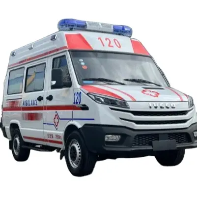 Nueva ambulancia de monitoreo de satisfacción hecha en China ambulancia de emergencia duradera para pacientes de hospital