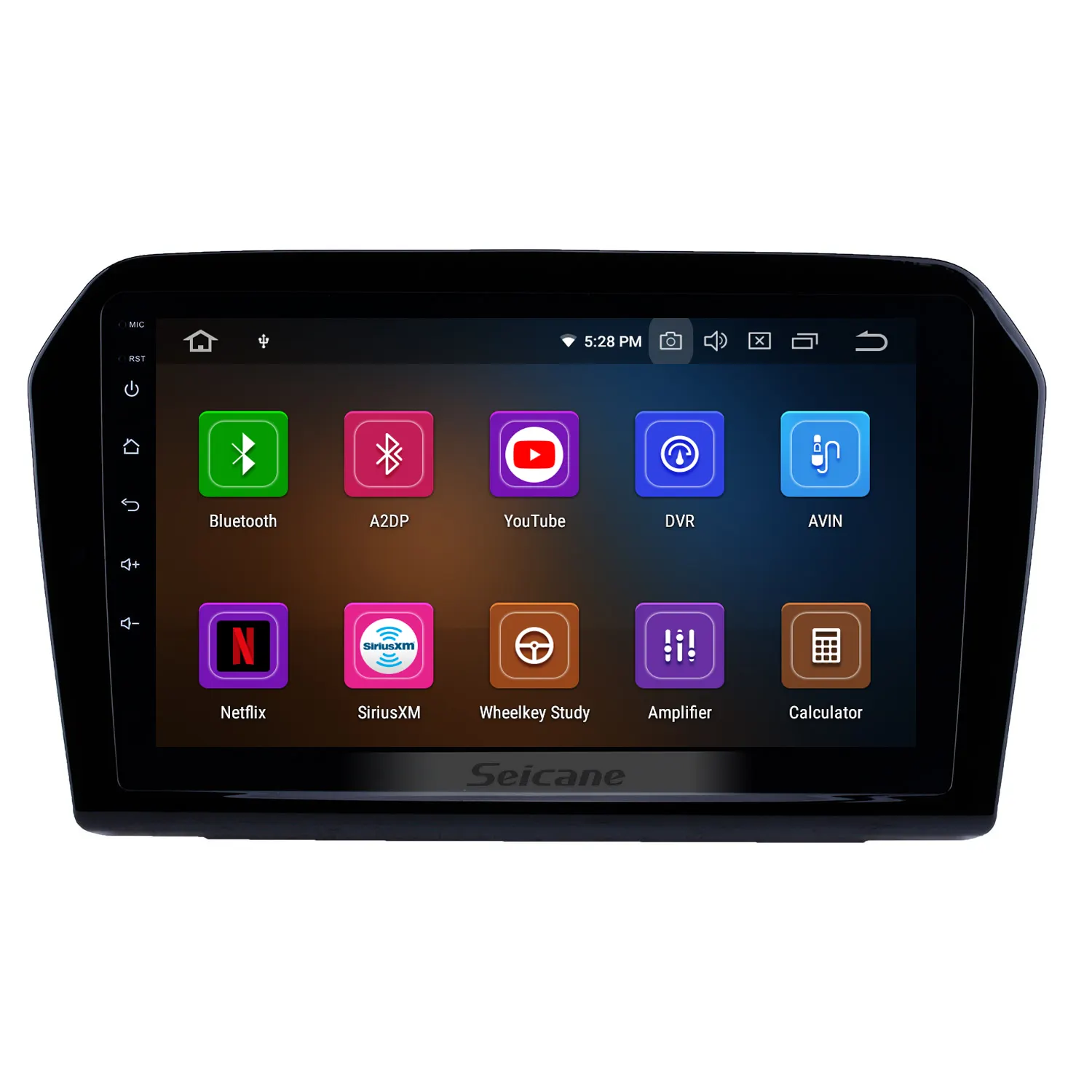 9 Inch Android 10.0 HD Touchscreen Radio For VW Volkswagen Passat JETTA 2012 2013 2014と2015 3G WiFi GPS Navigationシステム