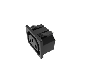 IEC Outlet C13 Power <strong>Socket</strong> for PDU/UPS Outlet <strong>Socket</strong> and Electric Switch and <strong>Socket</strong> CSK-B15-B - Product Image 2