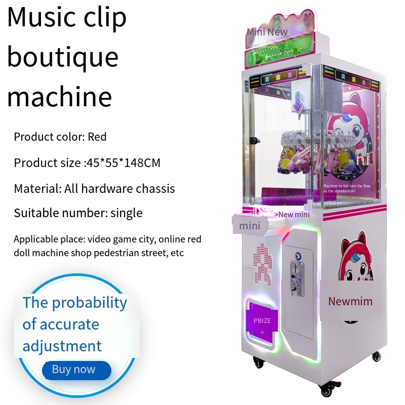 Clip musical rose