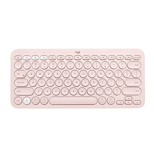 Logitech K380 Pebble Multi-dispositivo Bluetooth Teclado inalámbrico Teclado minimalista para computadoras Tabletas y teléfonos - Product Image 4