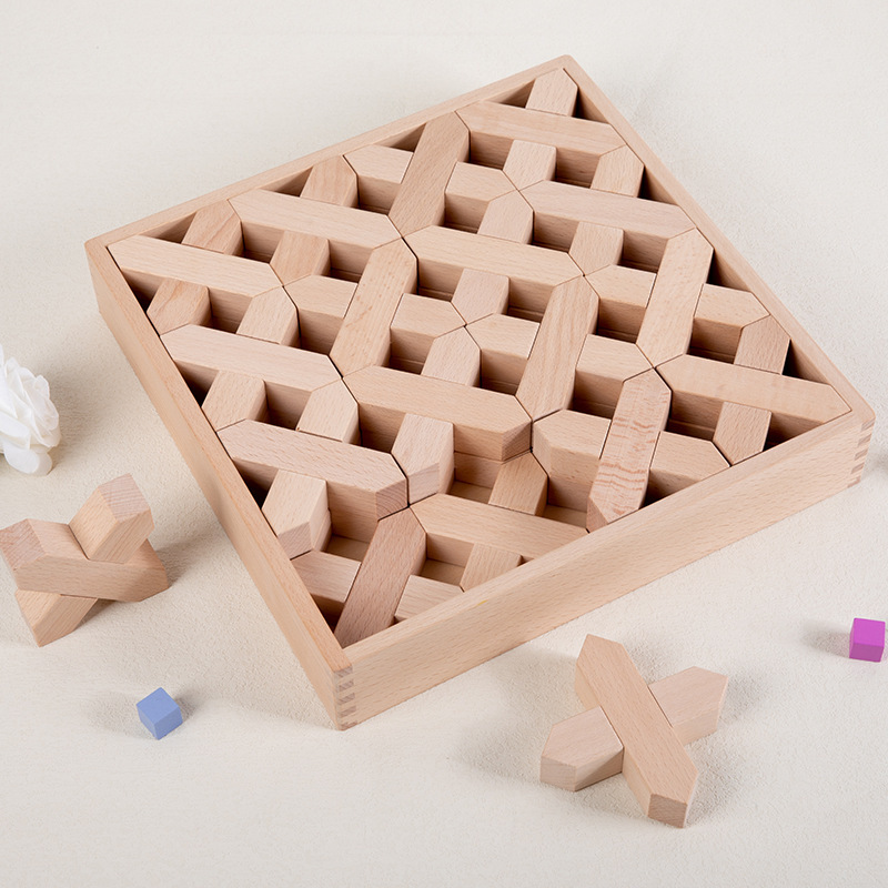 X-shaped building blocks