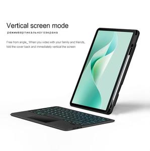 华为MatePad Pro 10.8封面2019 2021平板电脑Teclado分体磁性蓝牙无线背光RGB触摸板键盘外壳 - Product Image 3