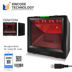 Omni direktion aler profession eller OEM-Kabel-Barcode leser 1D 2D Auto-USB-QR-Code Desktop-Barcode-Scanner zum Preis verkauf - Product Image 1