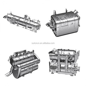 DPF ตัวกรองอนุภาคดีเซลเครื่องฟอกไอเสียเซรามิกคุณภาพสูง - Product Image 1