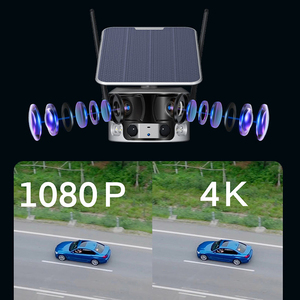 Nivew 4mp Dual Lens Network <strong>Camera</strong> 4MP Smart Ir Ai Security <strong>Camera</strong> Ip 180 Degree Panoramic Bullet Cctv <strong>Camera</strong> - Product Image 4