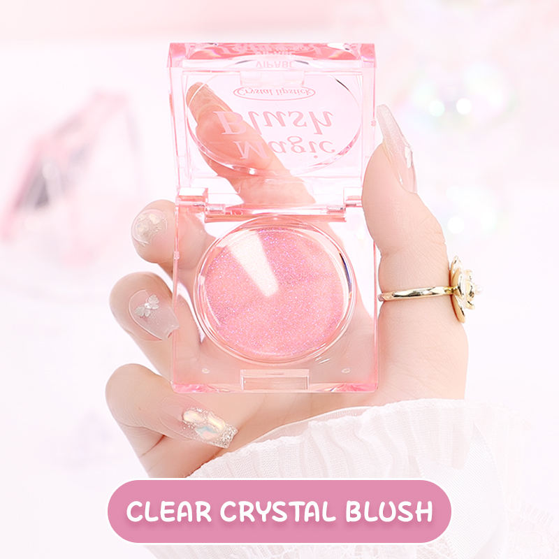 Le cristal clair rougissent