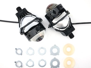 ร้อนขาย12โวลต์24โวลต์5500พันเทคโนโลยีขั้นสูง Biled โปรเจคเตอร์เลนส์ Bi Led ไฟหน้าขนาดเล็ก