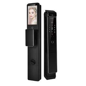 Enrique Tuya 3D yüz tanıma parmak izi üst akıllı kilit Video kapı zili Wifi App kilidini dijital kart anahtar Rfid şifreli kapı kilidi - Product Image 1