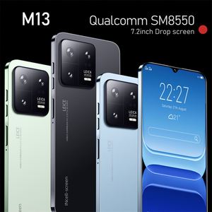 2023 yeni M13 Pro akıllı telefon 5G 72 + 108MP ana kamera 7.2 "120Hz 6800mAh pil Android13 cep telefonu - Product Image 3