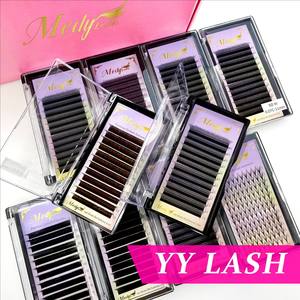 סיטונאי fluffy 3d faux mink העין lash להגדיר ספקים רצועות עפעף בודדים מברשת לאש להגדיר פרטי