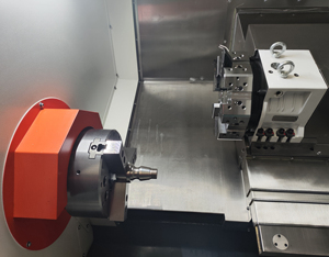 Torno de cama inclinada Cnc con C-Axis TCK 46a Torno Cnc Máquina de torneado Cama inclinada para la venta - Product Image 6