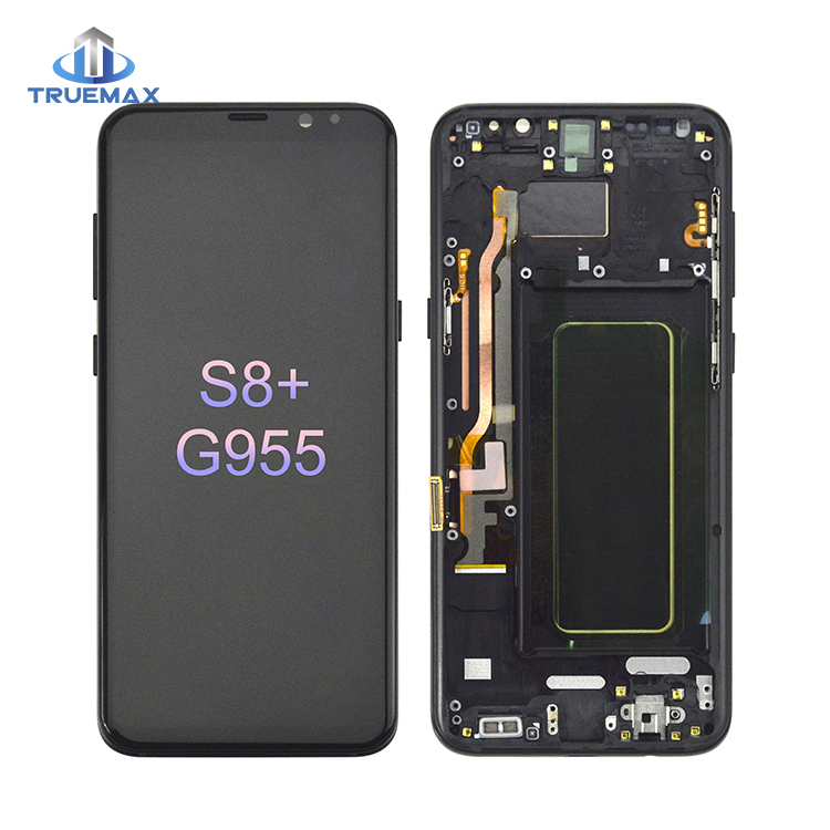 Pantalla S8+ con marco
