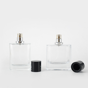 Di alta qualità vuota stile semplice forma rettangolare contenitore di profumo bottiglia di vetro con custom - Product Image 6