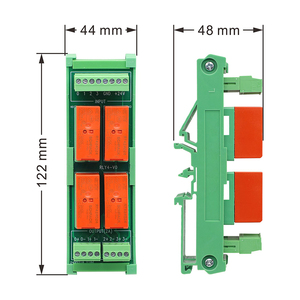 Entrada de señal de control de 24V Interfaz de relé de 4 canales Módulo de placa de expansión Io - Product Image 4