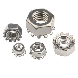 Metric Hex Kep/K Type Tooth Washer Lock Nuts M3 M4 M5 M6 M8 M10 - Product Image 2