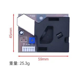 Módulo de sensor de polvo DSM501A para detección de PM2.5 IC compatible con Arduino para aire acondicionado