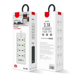 Multi enchufe portátil Reino Unido Gsm toma de corriente Placa de extensión Universal Usb enchufe con Usb para el hogar al aire libre - Product Image 5