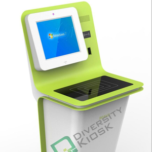 Yarı açık 24 saat çalışma demet kitaplar bir kazık RFID UHF etiketi algılama otomatik kütüphane Self servis Kiosk ödünç sistemi - Product Image 1