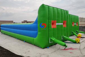 Sàn Nhảy Thể Thao Tương Tác Hai Làn Đường Thương Mại Cho Trẻ Em Người Lớn Bán Chạy Bơm Hơi - Product Image 5