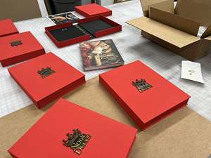豪华高品质茶几书籍艺术照片书带定制礼品盒套装胶版印刷屋 - Product Image 4
