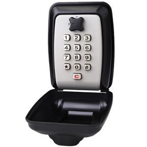 3 haneli kombinasyon Lockbox taşınabilir duvara monte ve asılı anahtar ev tuşları için güvenli kilit kutusu - Product Image 4