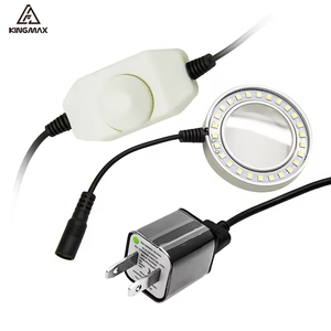 OK42B/0K48W PDOK 100V-240V Durable ultrafino LED anillo de luz estéreo microscopio Cámara lupa luz para reparación de teléfonos móviles - Product Image 1