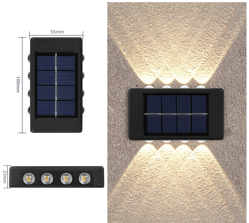 JX-FS-8 leds (noir)