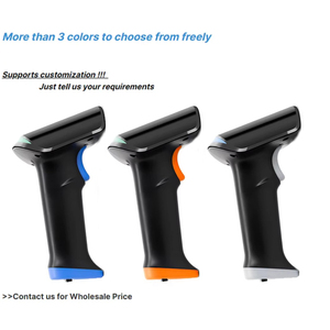 Escáner de escritorio al por mayor escáneres 2D Bluetooth Detección automática de código QR escáner de código de barras inalámbrico con base de carga - Product Image 5