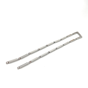 Electroplating Angular Copper <strong>Chain</strong> Machine Woven 2.9*20mm Metal <strong>Chain</strong> for Multi-purpose Accessories - Product Image 4