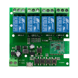 DC7-32V 4CH EwelinkリレーモジュールスマートホームワイヤレスリレーゲートウェイブリッジワイヤレスWIFIスイッチで使用 - Product Image 1
