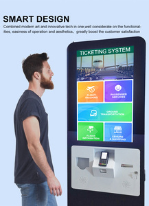 Outdoor Touch Screen <strong>Lottery</strong> Cinema Ticketing Vending Kiosk Machine POS Payment Ticket Vending Machine with QR <strong>Scanner</strong> - Product Image 2