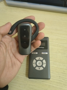 Nuova attrezzatura guida turistica portatile unidirezionale con un clic Mute lungo tipo di lavoro-c porta UHF 2025 del sistema di guida turistica Wireless - Product Image 6