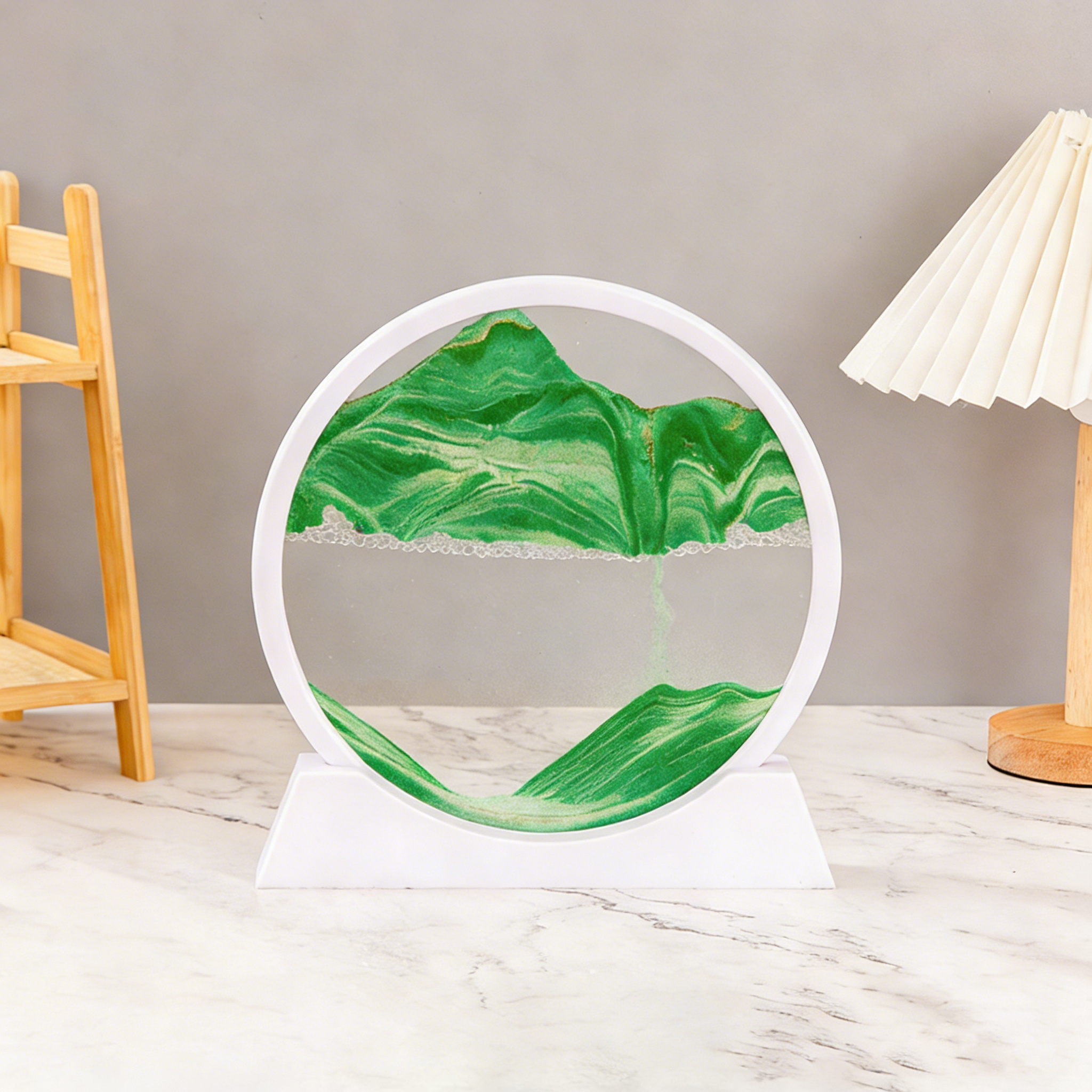 bord blanc-vert