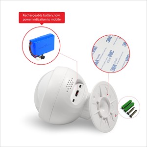 Nuevo producto Módulo inalámbrico de red Detector de movimiento PIR de larga distancia con plástico ABS y lente Fresnel - Product Image 4
