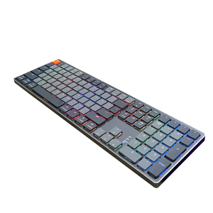TOPSTYLE-Caja de teclado con interruptor corto rojo, caja mecánica de color para juegos, USB 2,0 CN de aluminio, RGB, OEM - Product Image 5