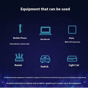 USB <strong>Type</strong> C to RJ45 Ethernet Cable RJ45 Cable Directly <strong>Connected</strong> Gigabit LAN <strong>Network</strong> Adapter for MacBook Pro/Phone - Product Image 4
