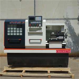 Máquina de procesamiento automático de Metal, máquina de torno Horizontal CNC CK6140 CK6150 CK6180