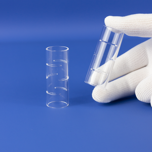 Индивидуальные кварцевые пепельницы кварцевые тигли кварцевые трубки для продажи - Product Image 4